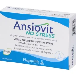 Ansiovit No Stress 30 Compresse - Integratore Alimentare