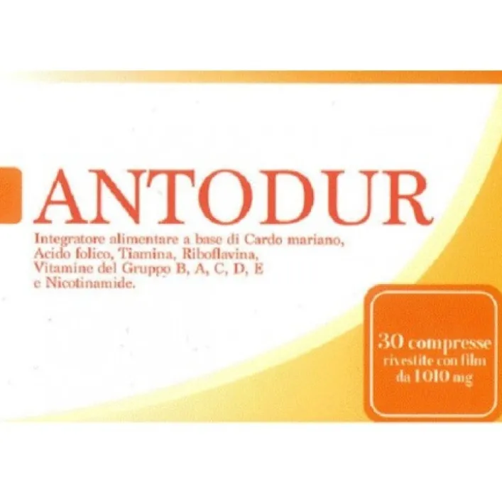 Antodur 30 Compresse - Integratore Benessere Fegato