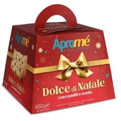 Aprome' Panettone Aproteico con Canditi e Uvetta 650 grammi