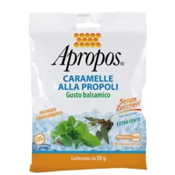 Apropos Caramelle alla Propoli Gusto Balsamico Senza Zuccheri 50 grammi