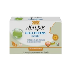 Apropos Gola Defens Gusto Menta ed Eucalipto 20 pastiglie