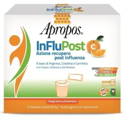 Apropos Influpost C 12 Bustine - Integratore Difese Immunitarie