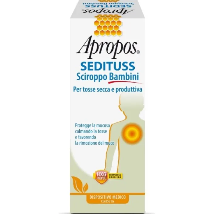 Apropos Sedituss Sciroppo Bambini Tosse Secca 210 grammi
