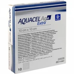 Aquacel Ag+ Extra Medicazione Antimicrobicaa 10x10 cm 10 pezzi