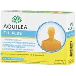 Aquilea Flu Plus 10 Bustine - Integratore Sistema Immunitario