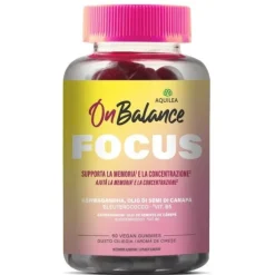 Aquilea On Balance Focus 60 gummies - Integratore Memoria e Concentrazione