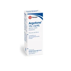 Argotone Gocce Nasali 1% + 0,9% Efedrina / Argento Vitellinato Antisettico 20 ml