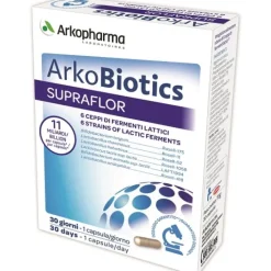 Arkobiotics Supraflor 30 Capsule - Integratore Fermenti Lattici