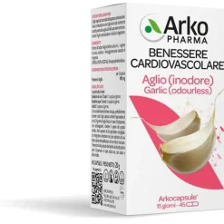 Arkocapsule Aglio 45 Capsule - Integratore Pressione Sanguigna