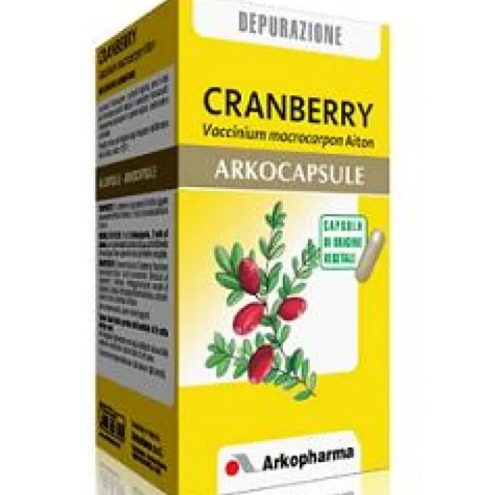 ArkoCapsule Cranberry 45 Capsule - Integratore Benessere Urinario