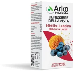 ArkoCapsule Mirtillo + Luteina 45 Capsule - Integratore Vista