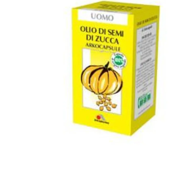ArkoCapsule Olio Semi Zucca 60 Capsule - Integratore Benessere della Prostata