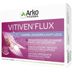 Arkocapsule Vitiven Flux 30 Capsule - Integratore Microcircolo