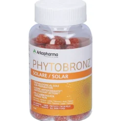 Arkopharma Phytobronz 60 gommose - Integratore Abbronzatura e Esposizione al Sole