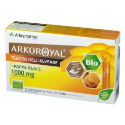 Arkoroyal Pappa Reale 1000 mg 20 Fiale - Integratore Difese Immunitarie