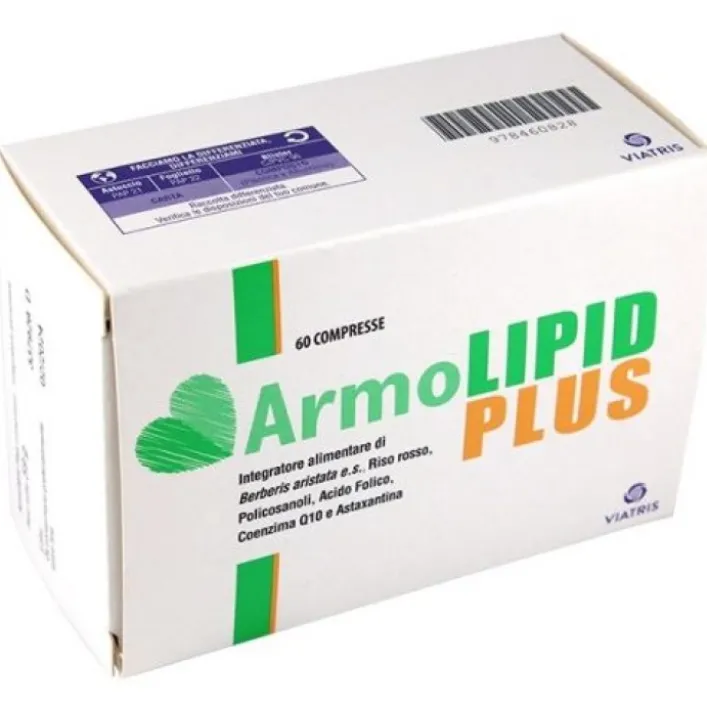 Armolipid Plus GMM 60 Compresse - Integratore per il Colesterolo