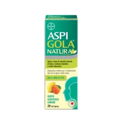 Aspi Gola Natura Spray Albicocca e Limone 20 ml