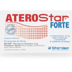 Aterostar Forte 20 Compresse - Integratore Controllo Colesterolo