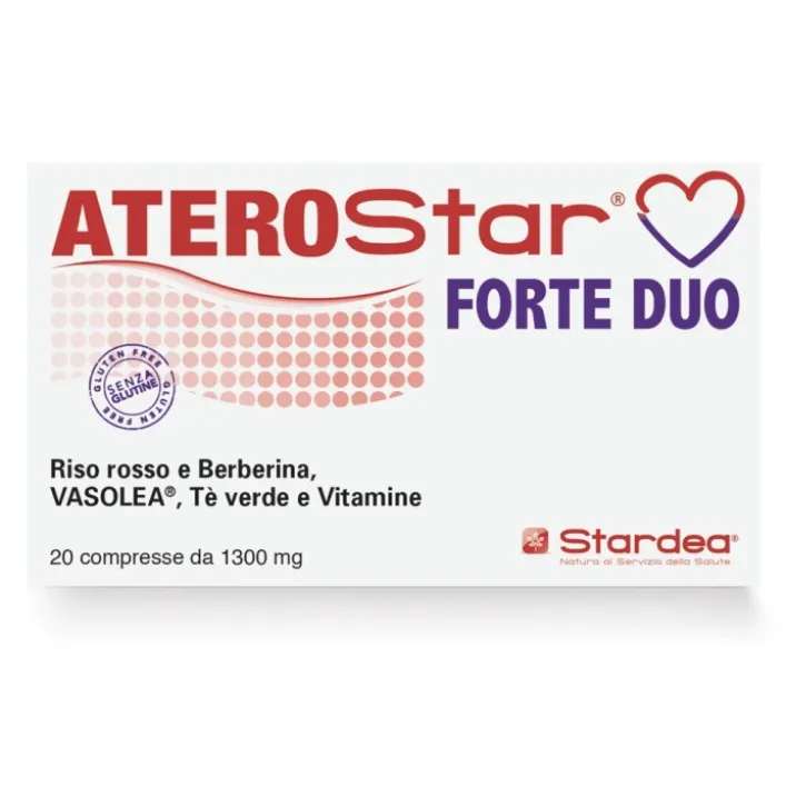 Aterostar Forte Duo 20 Capsule - Integratore per il Colesterolo