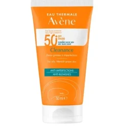 Avene Cleanance Solare Viso SPF 50+ Pelle Acneica 50 ml