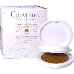 Avene Couvrance Crema Compatta Comfort Colorata Miele 10 grammi