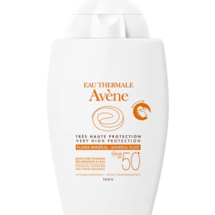 Avene Solare Fluido Minerale SPF 50+ Protezione Viso 40 ml
