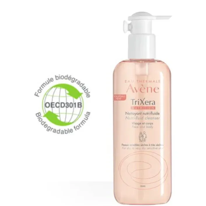 Avene Trixera Nutrition Detergente Pelle Secca 400 ml