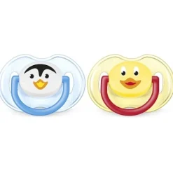 Avent Succhietto Animaletto Maschio in Silicone 0-6 Mesi 2 Pezzi