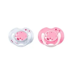 Avent Succhietto Notte per Bambina 0-6 Mesi 2 Pezzi