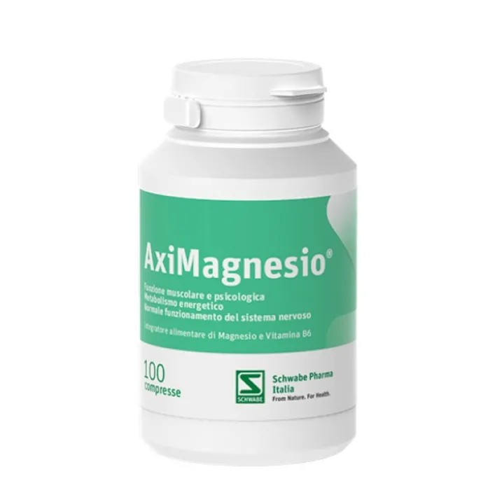 AxiMagnesio 100 Compresse - Integratore Magnesio e B6