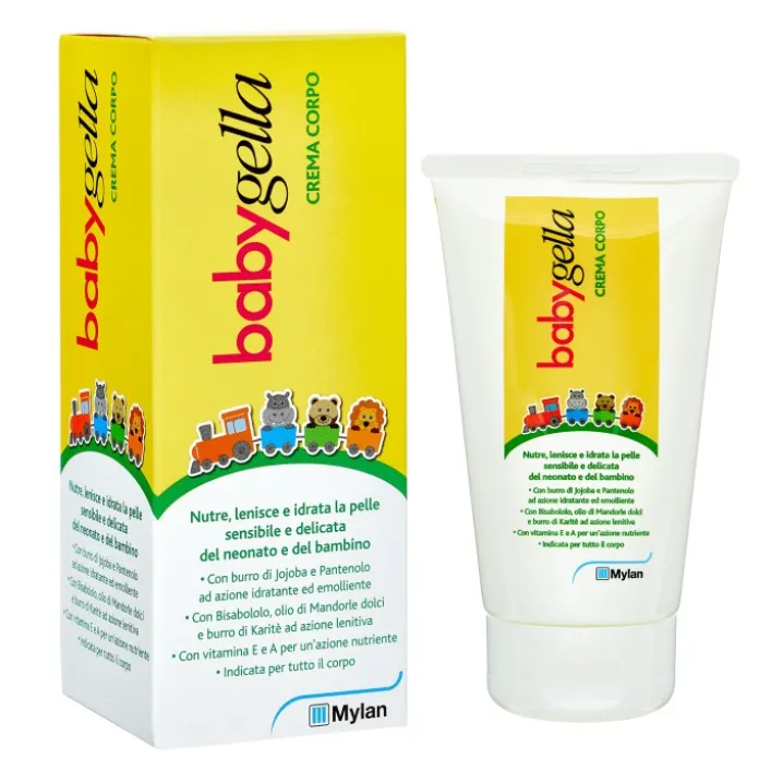 Babygella Crema Corpo Fluida Idrante e Nutriente Bambino 100 ml