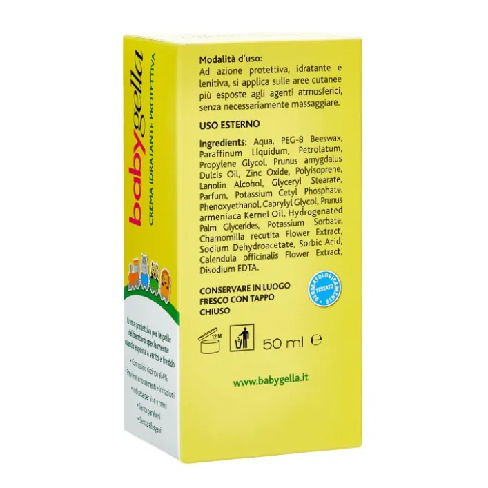 Babygella Crema Idratante Protettiva Bambino 50 ml