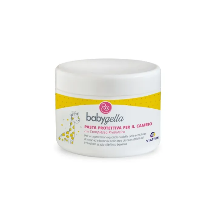 Babygella Pasta Protettiva per la pelle delicata dell'area Pannolini con Complesso Prebiotico 150 ml