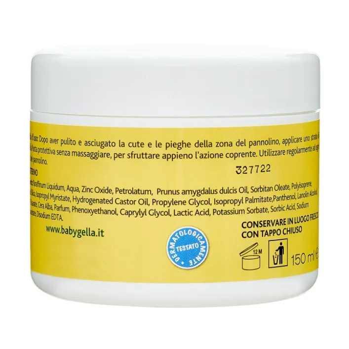 Babygella Pasta Protettiva per la pelle delicata dell'area Pannolini 150 ml