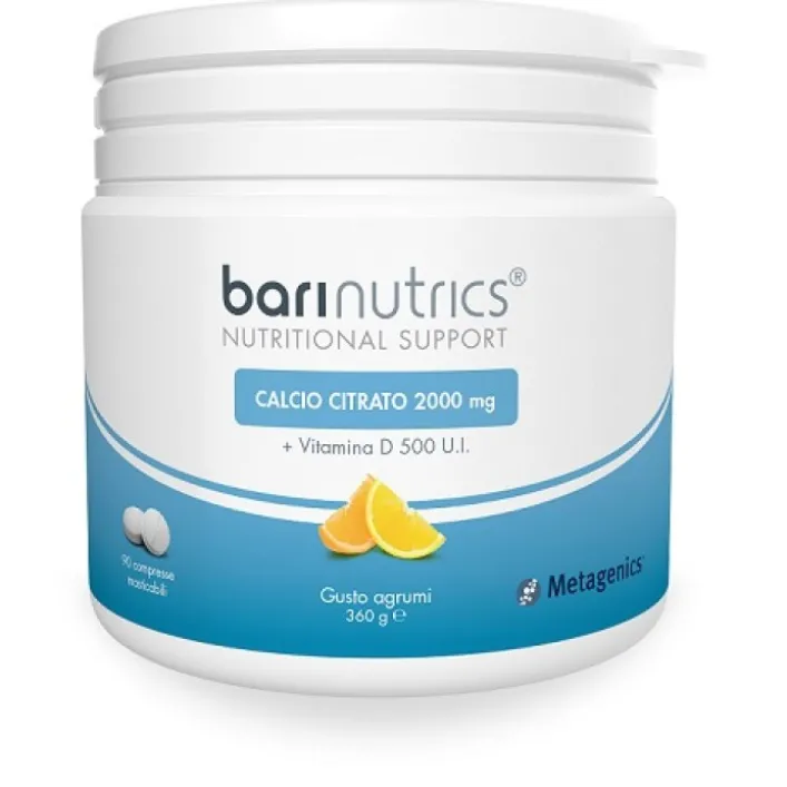 Barinutrics Gusto Limone 90 Compresse - Integratore Calcio