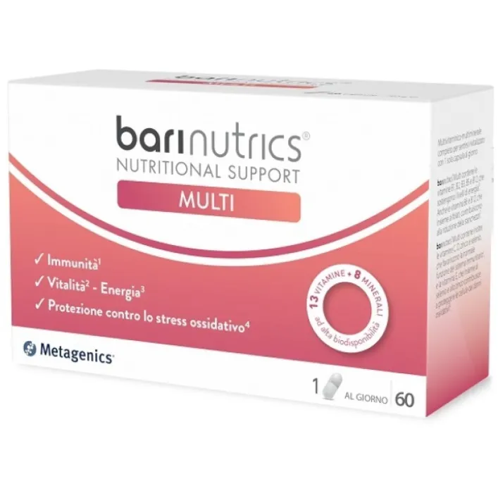 Barinutrics Multi 60 Caspule - Integratore Vitamine e Minerali