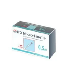 BD Siringa per Insulina 0,5 ml G29 12,7 mm 30 pezzi