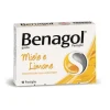 Benagol Pastiglie Limone e Miele Antisettico Cavo Orale 16 Pastiglie