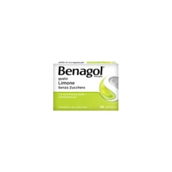 Benagol Pastiglie Limone Senza Zucchero Antisettico per Cavo Orale 24 Pastiglie