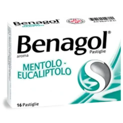 Benagol Pastiglie Mentolo Eucalipto Antisettico Cavo Orale 16 Pastiglie