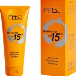 BenuFiltro Crema Solare SPF 15 Protezione Corpo 200 ml