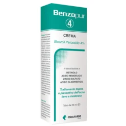 Benzopur 4 Crema Trattamento Acne 30 ml