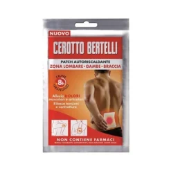 Bertelli Cerotto Autoriscaldante Zona Lombare - Gamba - Braccia 1 pezzo