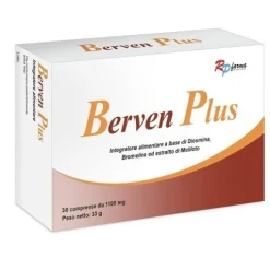 Berven Plus 30 compresse - Integratore Diosmina e Bromelina