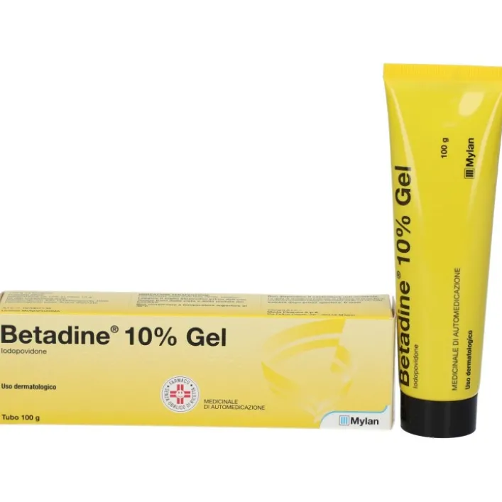 Betadine 10% Iodopovidone Gel Cutaneo 100 grammi