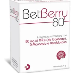 Betberry 80 10 Bustine - Integratore Alimentare