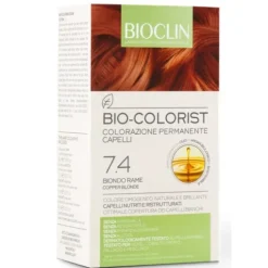 Bioclin Bio Colorist 7.4 Biondo Rame Tintura Naturale per Capelli