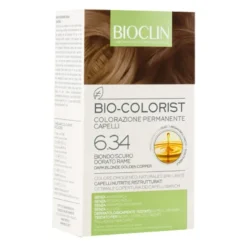 Bioclin Bio Colorist 6.34 Biondo Scuro Dorato Rame Tintura Naturale per Capelli