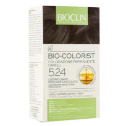 Bioclin Bio Colorist 5.24 Castano Chiaro Rame Tintura Naturale per Capelli