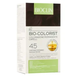 Bioclin Bio Colorist 4.5 Castano Mogano Tintura Naturale per Capelli